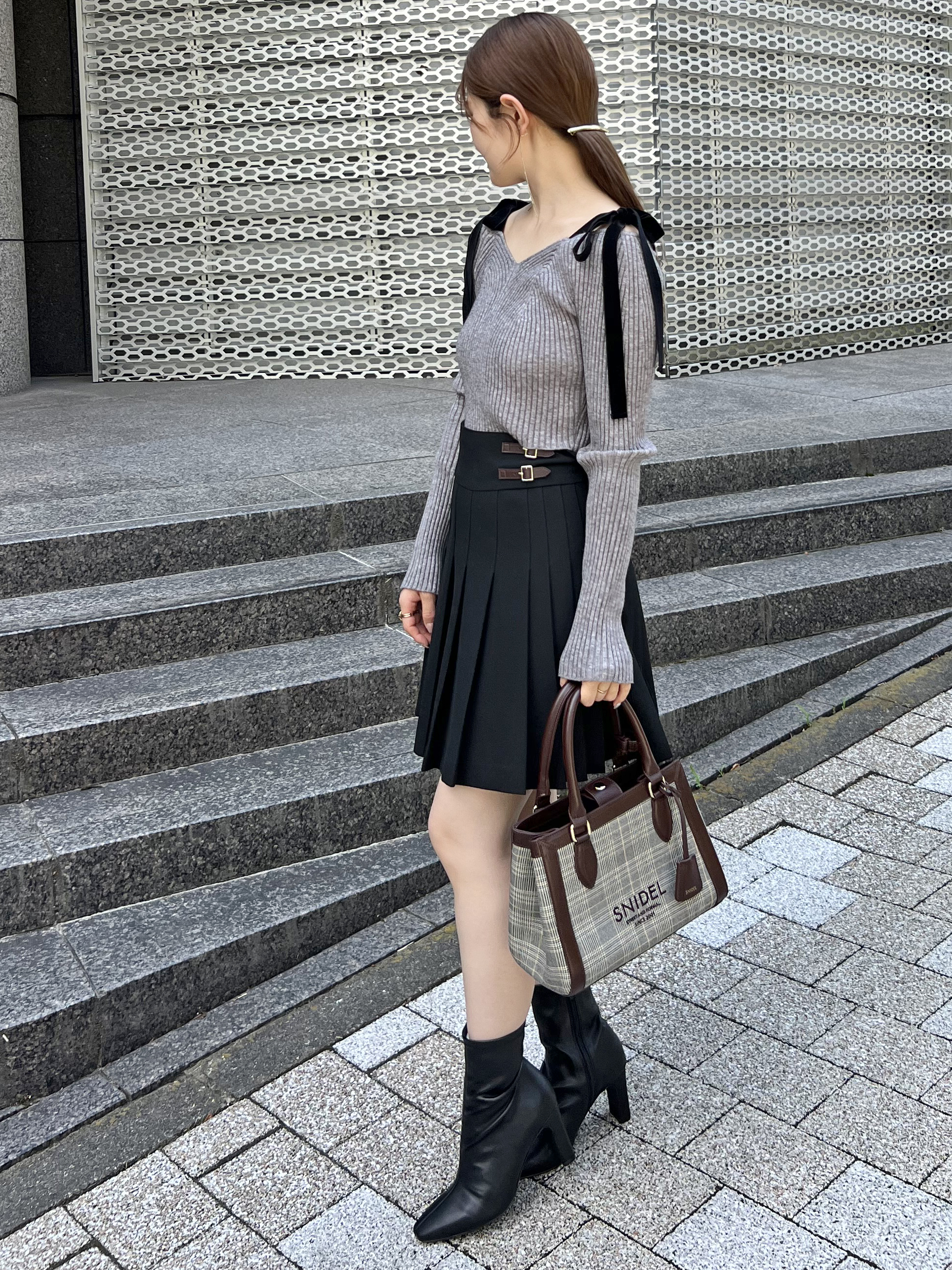 プリーツスカショーパン(ショートパンツ)｜パンツ｜SNIDEL(スナイデル