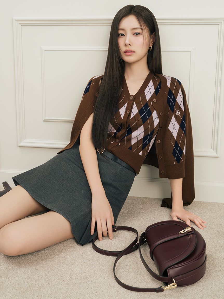 アーガイルカーディガン(カーディガン)｜トップス｜SNIDEL(スナイデル