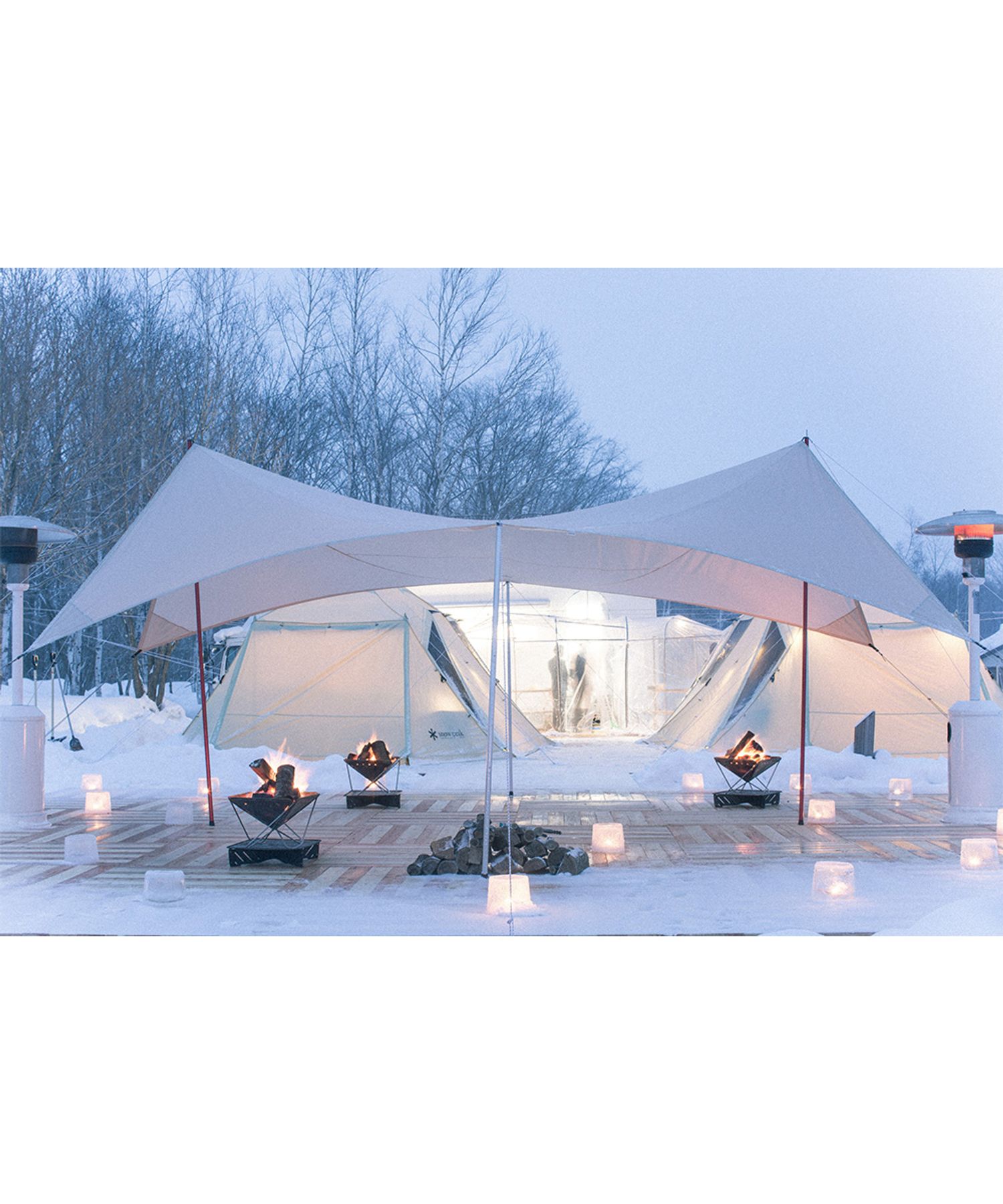 HDタープ ヘキサエヴォ Pro.アイボリー| スノーピーク(Snow Peak)