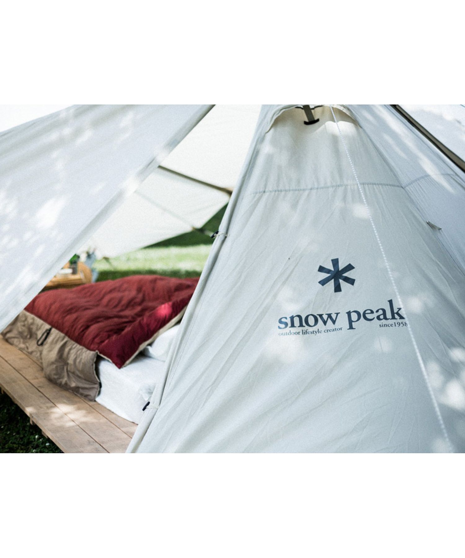 二又ポール&跳ね上げポール付き】ランドステーションL アイボリー 二又