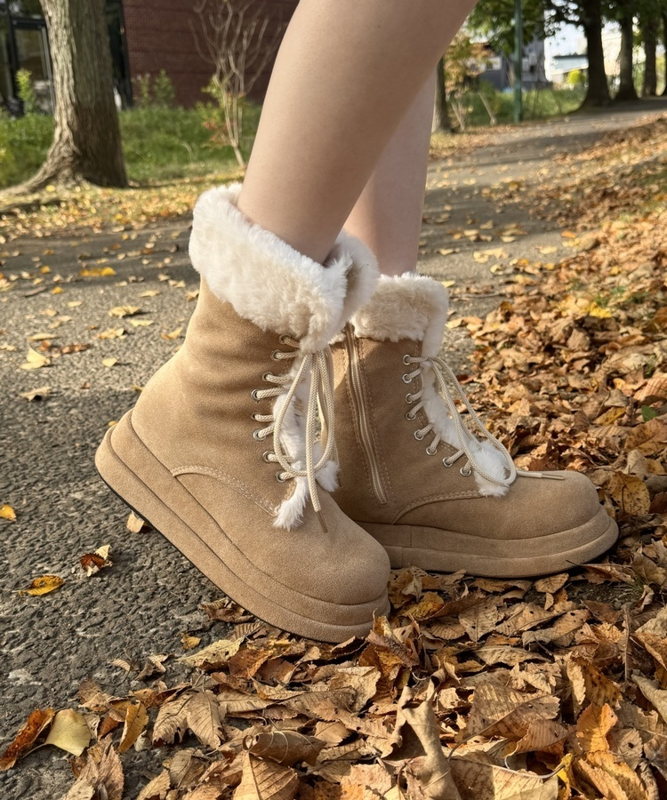 ロングファーブーツ｜ブーツ｜韓国ファッション通販 SONA