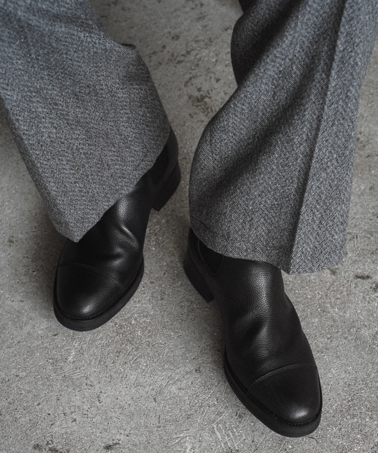 shiun(シウン) ONLINE STORE / GRAIN CHELSEA BOOTS 受注期間 - 3/8 23:59