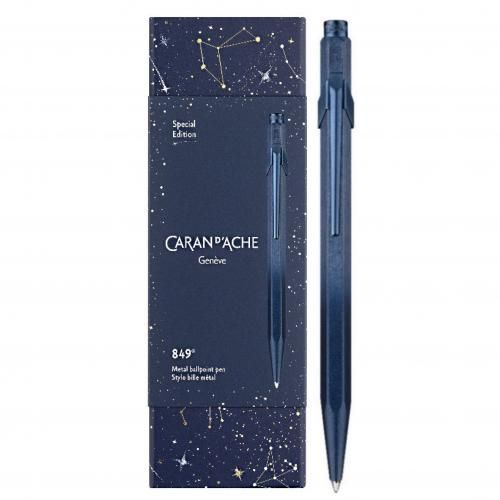 CARAN D'ACHE/カランダッシュ】849 コスミックブルー クリスマス2024