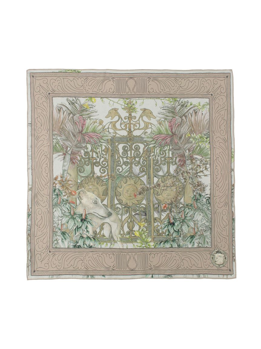 スカーフ】スウォッシュロンドン (SWASH LONDON) GATE 88×88 シルク