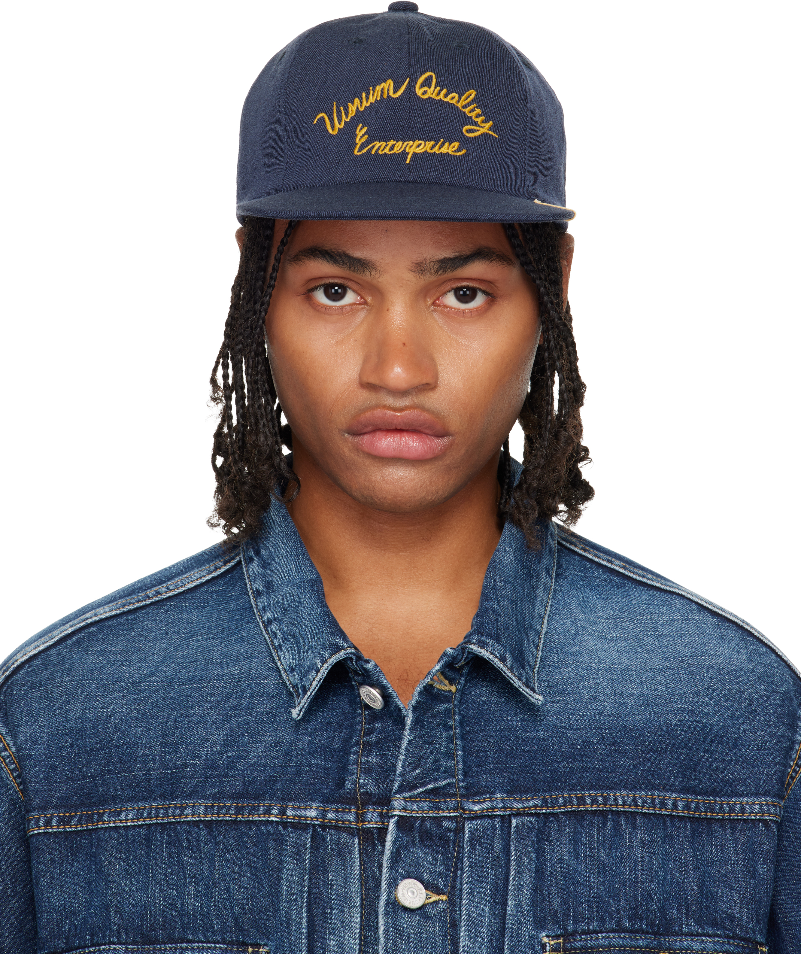 visvim: Navy Excelsior II Cap | SSENSE