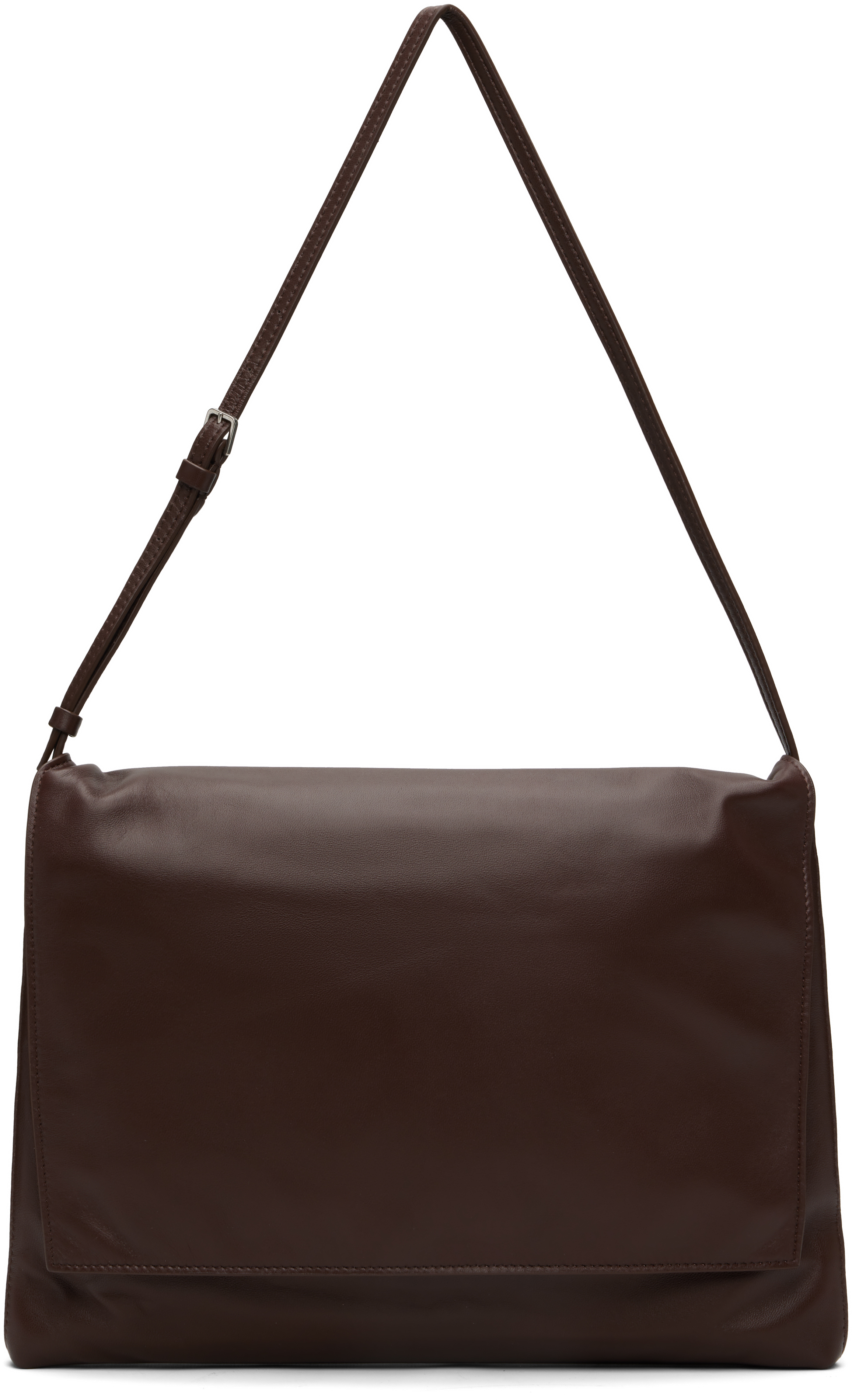 The Row: ブラウン Nan ショルダーバッグ | SSENSE 日本