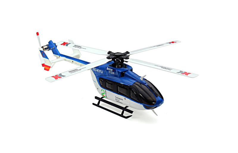 XK K124 6CH Brushless EC145 3D6G System RC Helicopter RTF Sale