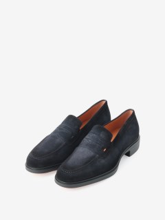 EASY】スエードコインローファー（シューズ）｜SANTONI（サントーニ