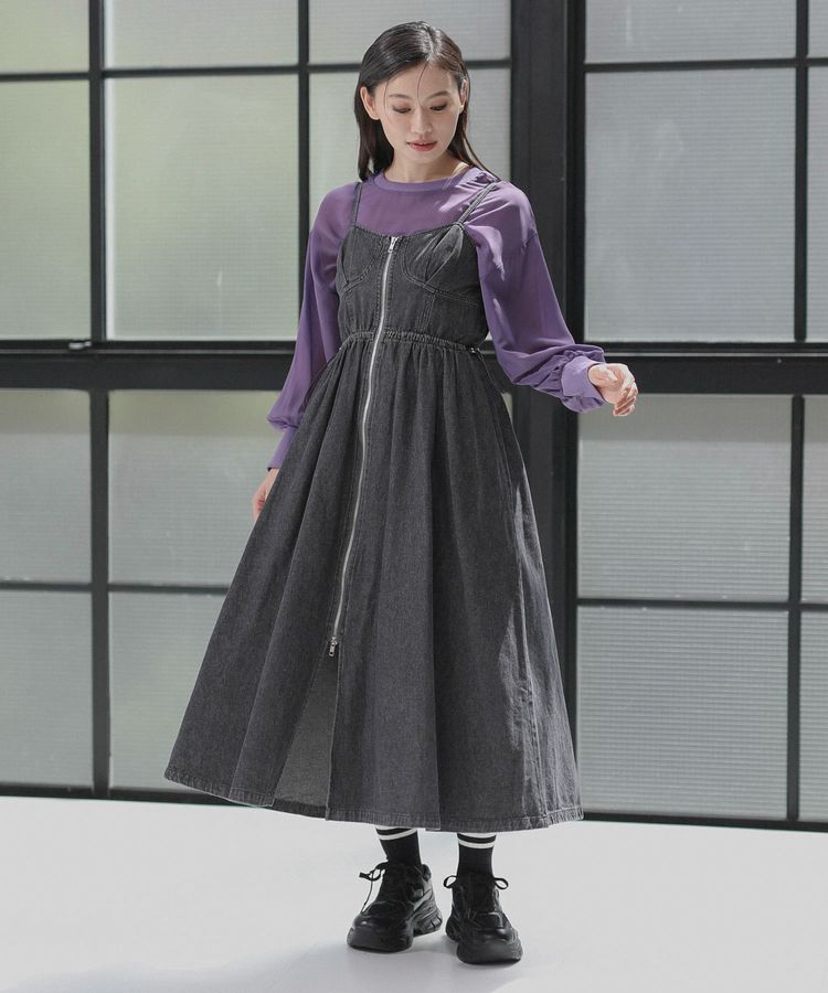 SUGAR SPOON デニムコルセットキャミワンピ/Green Parks（グリーン