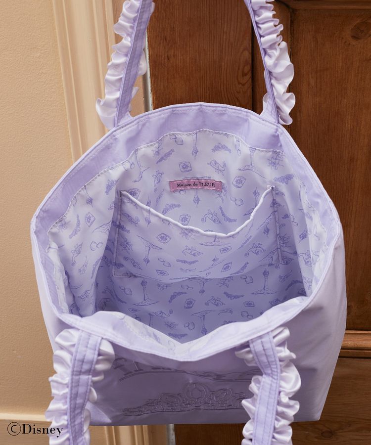 Rapunzel/フリルハンドルトート/Maison de FLEUR（メゾン ド フルール