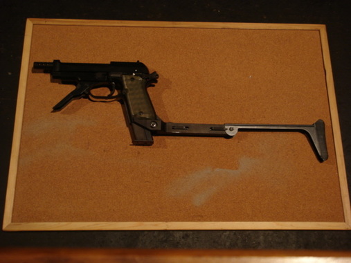 KSC M93R用 メタルフォールディングストック - ガンフィンガーさんの