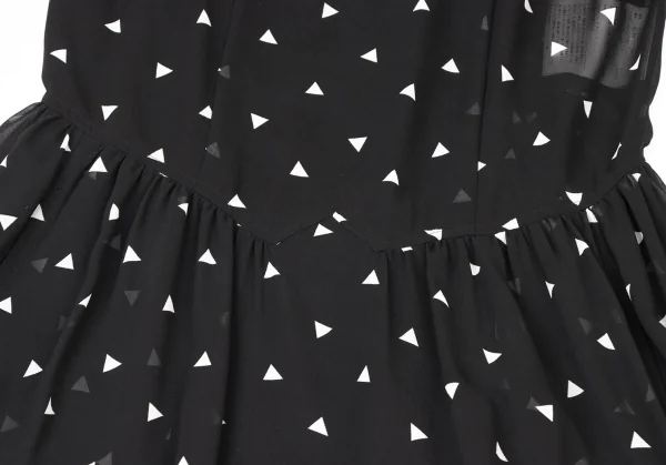 コムコム コムデギャルソンCOMME des GARCONS 三角プリントポリシアー