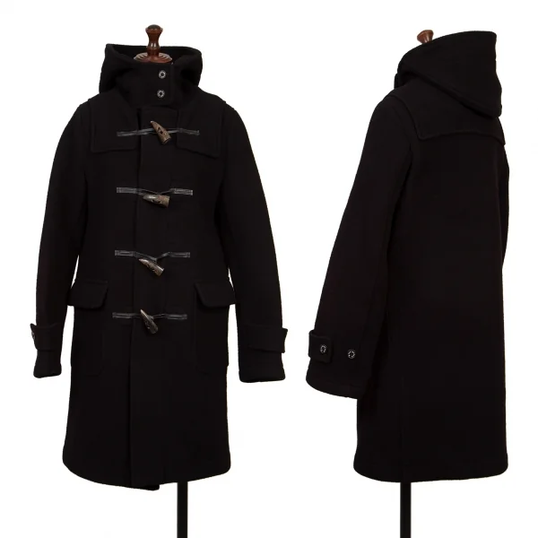 マッキントッシュMACKINTOSH ウールダッフルコート 黒34 (K-138061)