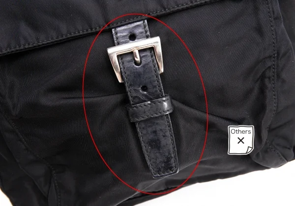 プラダPRADA BT8994 ナイロンショルダーバック 黒 (K-138684)