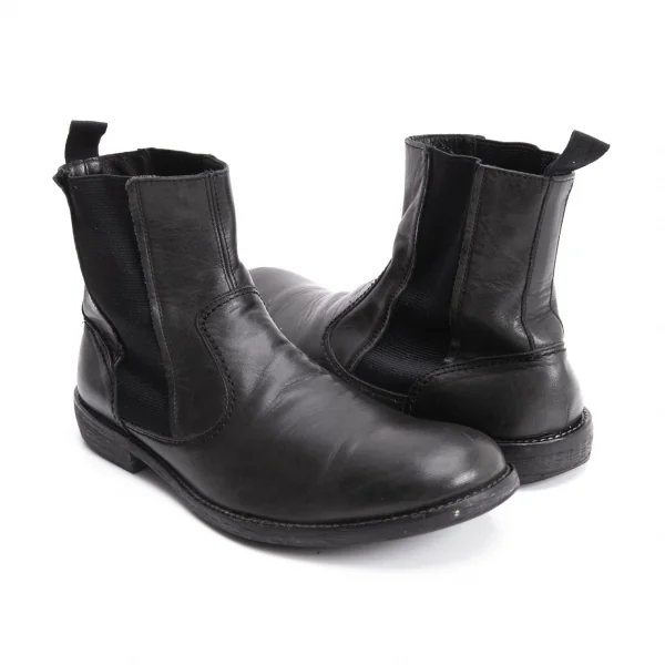 ヨウジヤマモトプールオムYohji Yamamoto POUR HOMME サイドゴアレザー