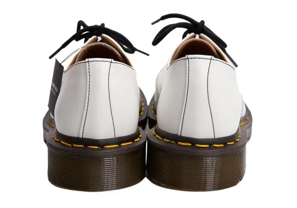 コムデギャルソン オムドゥ×ドクターマーチン 3ホールレザーシューズ