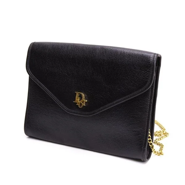 クリスチャンディオールChristian Dior ロゴボタンチェーンショルダー