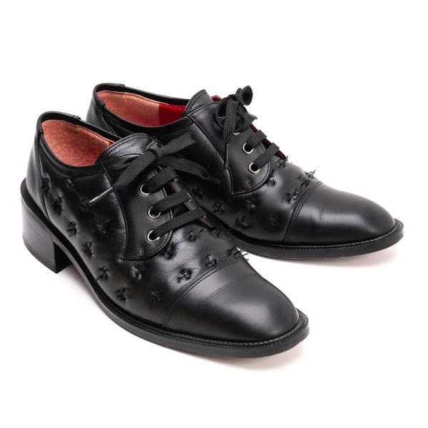 ジャンポールゴルチエJean Paul GAULTIER ステッチデザインレザー