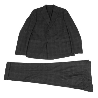 アルマーニコレッツォーニARMANI COLLEZIONI ウールグレンチェック