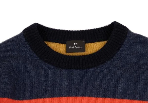ポールスミスPaul Smith PS マルチカラー編み替えデザインニット