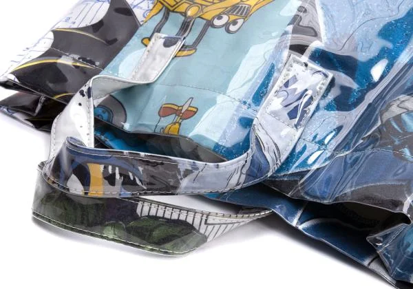 COMME des GARCONS SHIRT Patchwork PVC Tote Bag Multi-Color (K-150600)