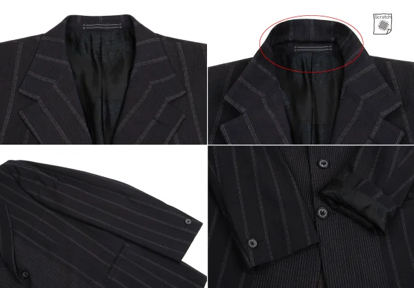 ジャンニヴェルサーチ クチュールGIANNI VERSACE COUTURE ウールポリ