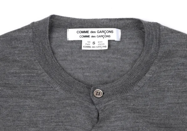 コムコム コムデギャルソンCOMME des GARCONS ウールレイヤード