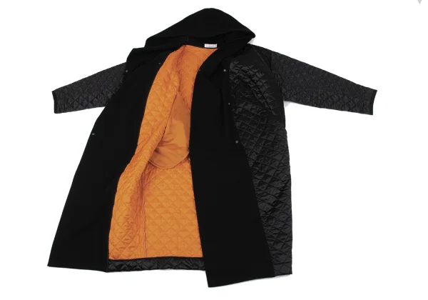 リアリティスタジオREALITY STUDIO ウール混切替デザインキルティング