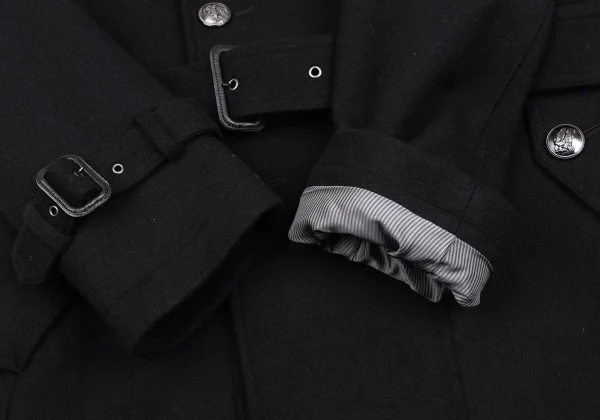 バーバリー ブラックレーベルBURBERRY BLACK LABEL メルトンウール