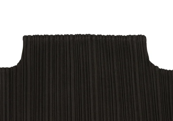 プリーツプリーズPLEATS PLEASE プリーツハイネック長袖カットソー