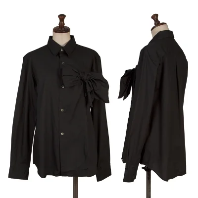 イッセイミヤケ フェットISSEY MIYAKE FETE 2WAYカラープリーツシャツ