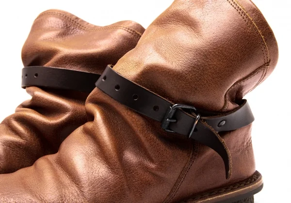 トリッペンtrippen BOMB ボム レザーベルトショートブーツ 茶37(24cm位