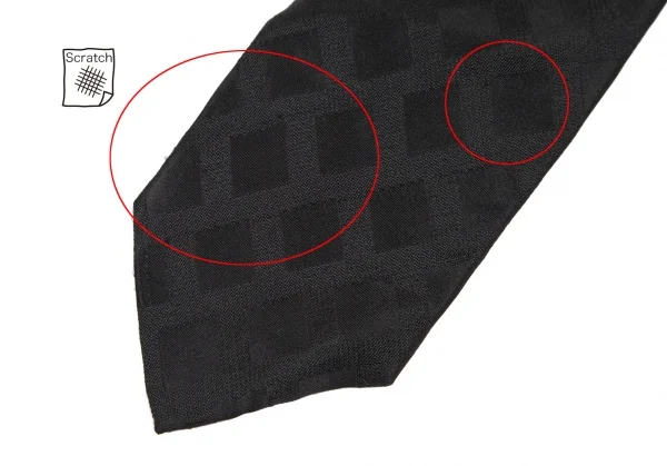 ジョルジオ アルマーニGIORGIO ARMANI シルクシャドーチェックネクタイ