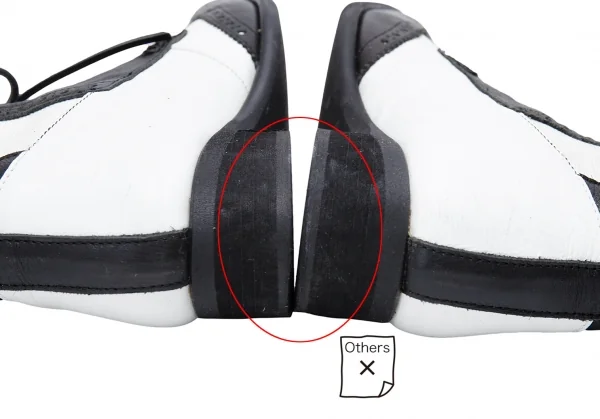 ヨウジヤマモト ノアールYohji Yamamoto NOIR バイカラーサイドゴア