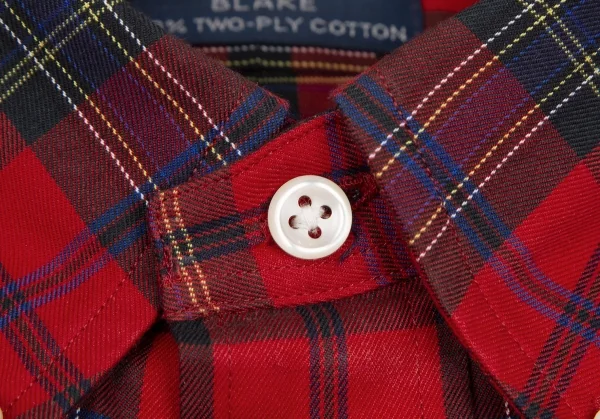 ラルフローレンRalph Lauren ワンポイントポニー刺繍タータンチェック