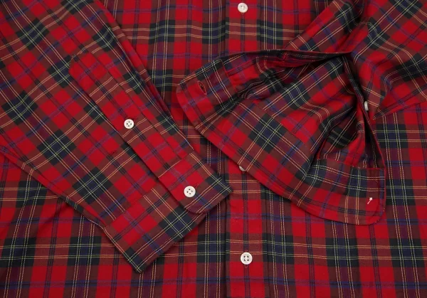 ラルフローレンRalph Lauren ワンポイントポニー刺繍タータンチェック