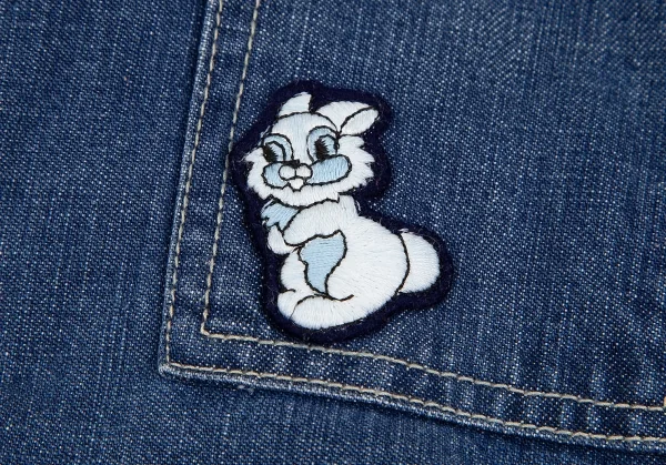 ヒステリックグラマーHYSTERIC GLAMOUR KINKY JEANS ワッペンデニム