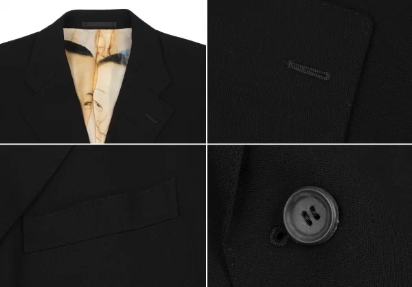 イッセイミヤケメンISSEY MIYAKE MEN 日本画プリントライニング