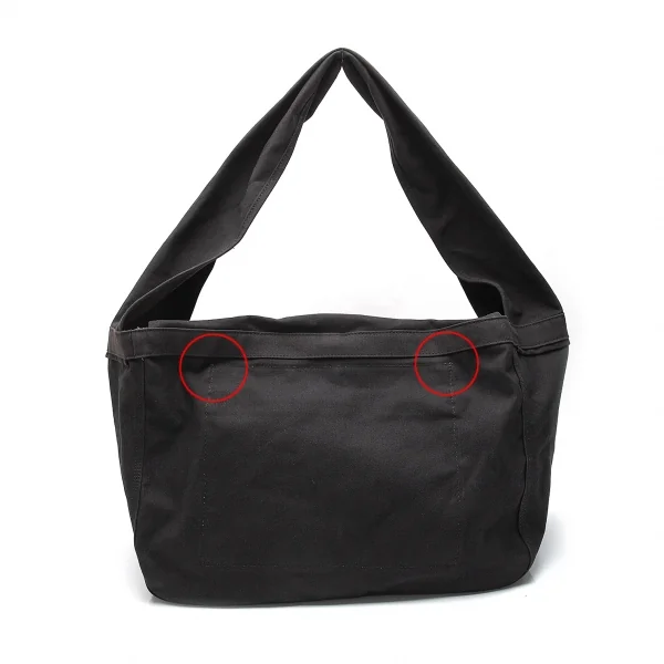 COMME des GARCONS HOMME PLUS Logo Print Shoulder Bag Black (K-83262)