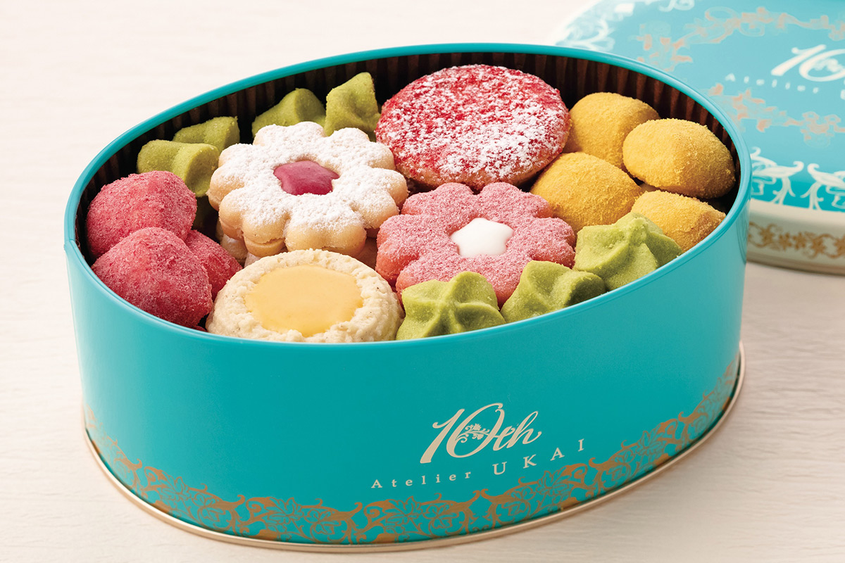 なんば】限定クッキー缶登場！洋菓子店「アトリエうかい」10周年記念品