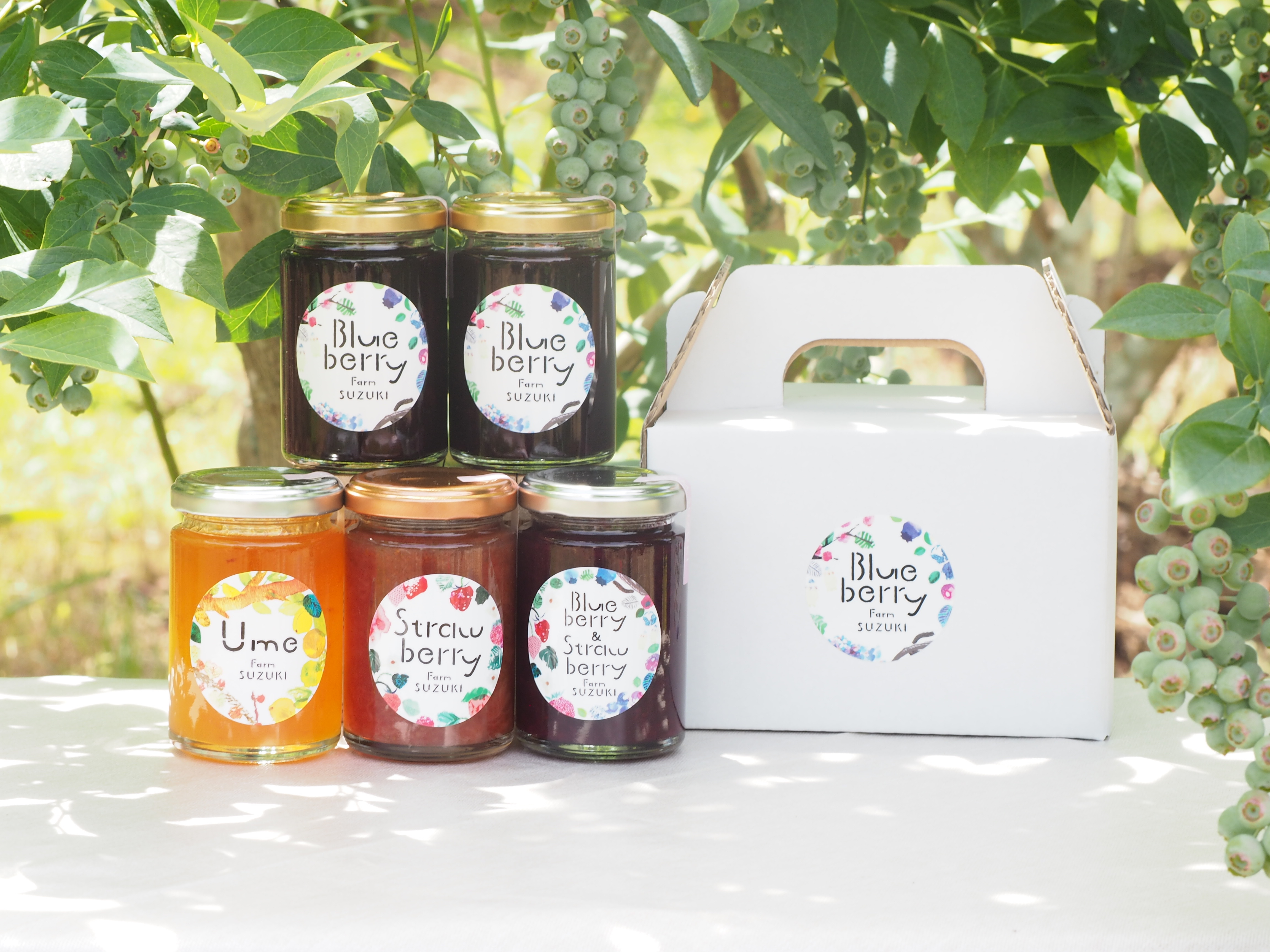 果肉ごろごろ贅沢なジャム5本セット｜ジャム・コンフィチュールなどの