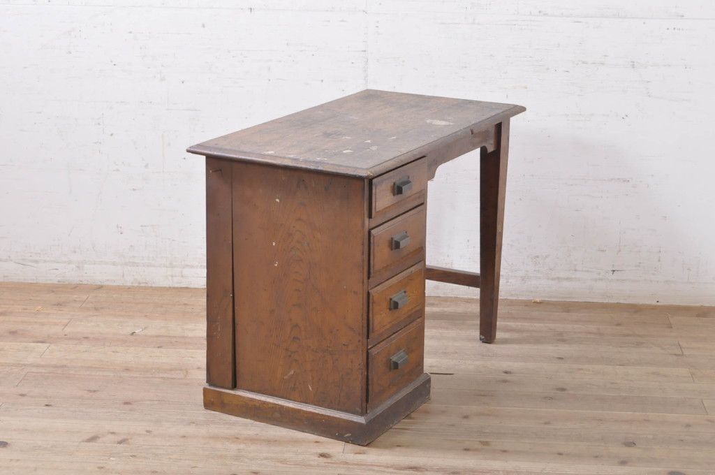 am.】ジャパンアンティーク 机 古道具 スリップド am.】ジャパン