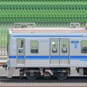 北総7800形7808編成（海側）｜RailFile.jp｜鉄道車両サイドビューの図鑑