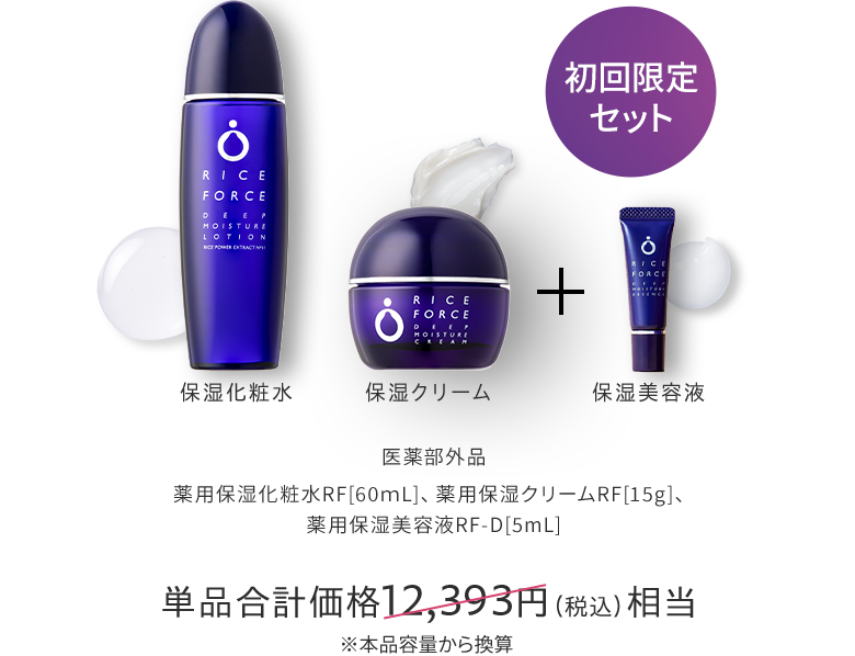 初めての方へ選べる特別セット｜ライスフォース25周年特別キャンペーン