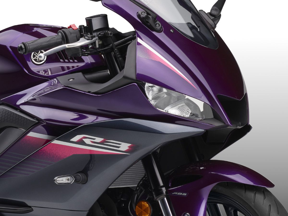 新車】ヤマハから'23「YZF-R3」R25おそろいのパープル追加で72万6000円