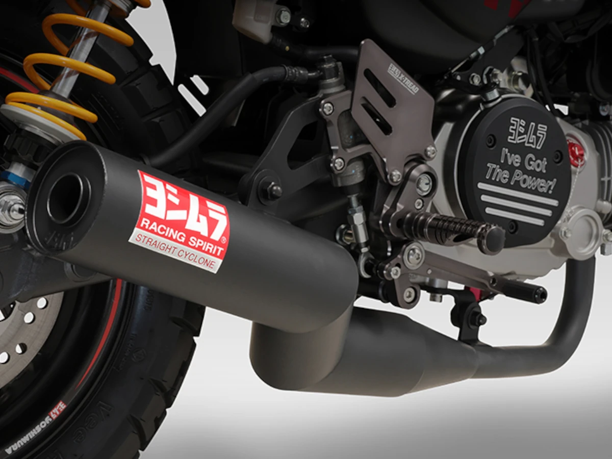 新製品】ヨシムラ モンキー125(2024‐2025年式)用「機械曲サイクロン