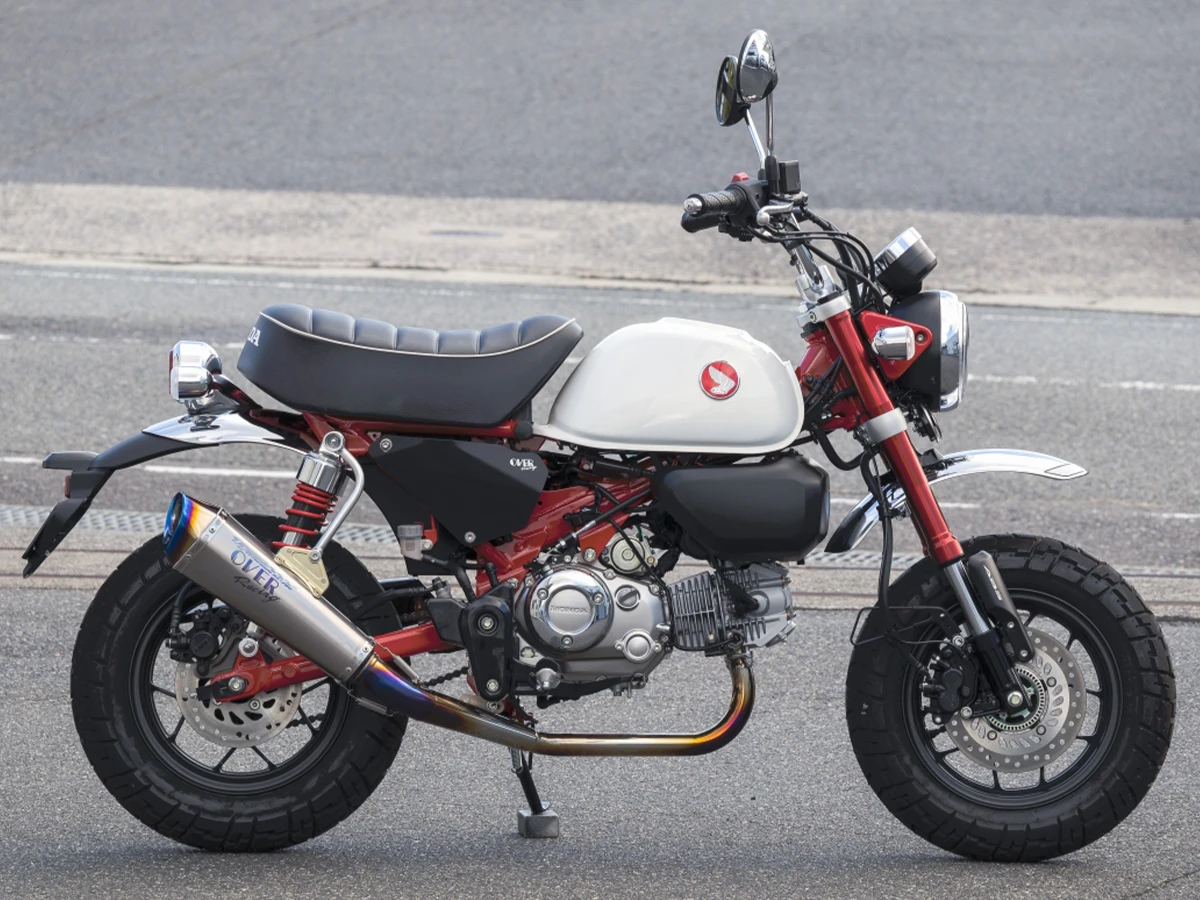 新製品】オーヴァーのハイエンドマフラーにMonkey125用が追加！「TT