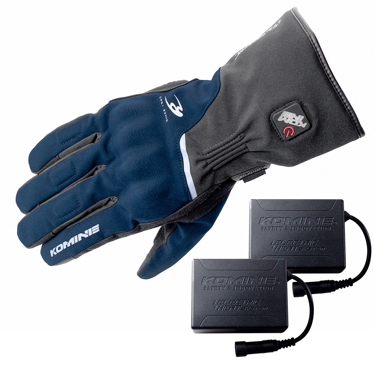 新製品】コミネの電熱グローブに「EK-2175＆EK-2155」のバッテリー