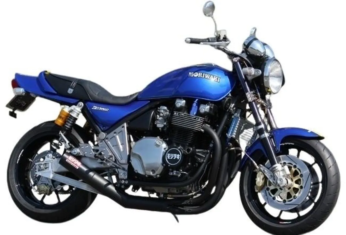 モリワキ ワンピースマフラー ゼファー400X 96～08 モリワキ ショート