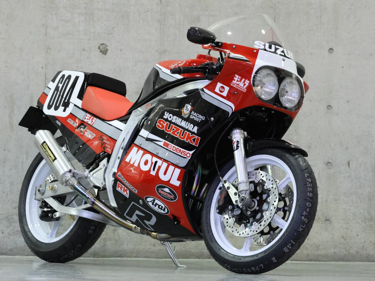 東京MCショー】ヨシムラGSX-R750の伝説的車両「604号車」の